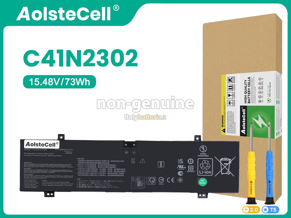 Batteria per Asus ProART PX13 HN7306WV-LX035W