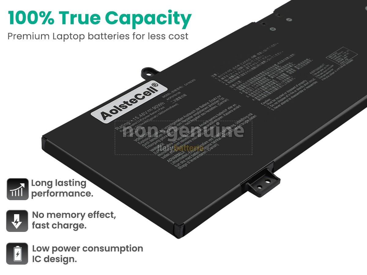 Batteria per Asus Rog ZEPHYRUS G16 GU605MU