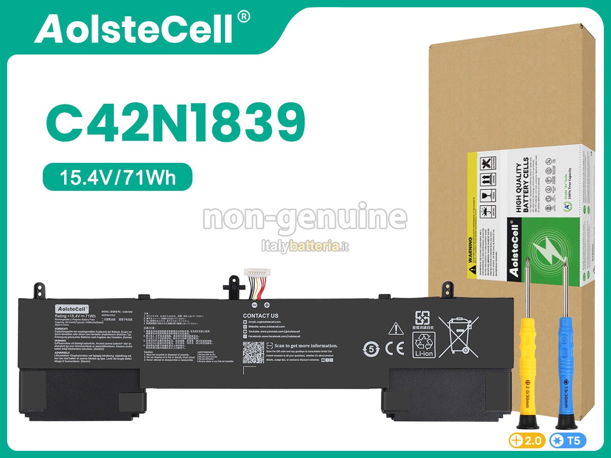 Batteria per Asus ZenBook Flip Q547FD