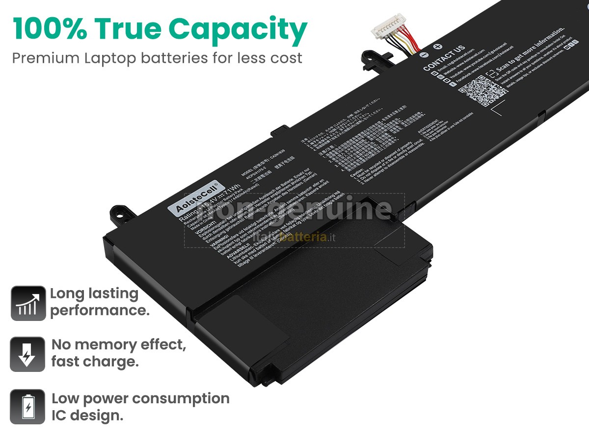 Batteria per Asus ZenBook Flip Q547FD
