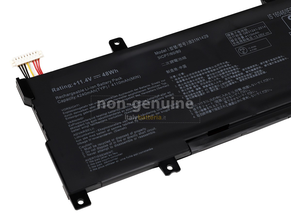 Batteria per portatile Asus A501LB5200