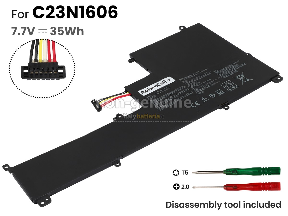 Batteria per portatile Asus UX390UA-GS074T