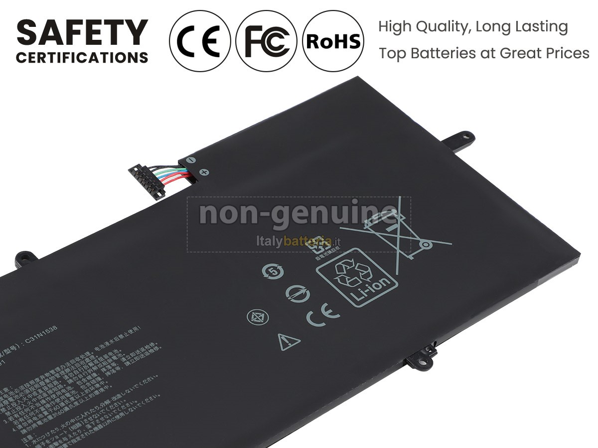 Batteria per portatile Asus ZenBook Q324UA