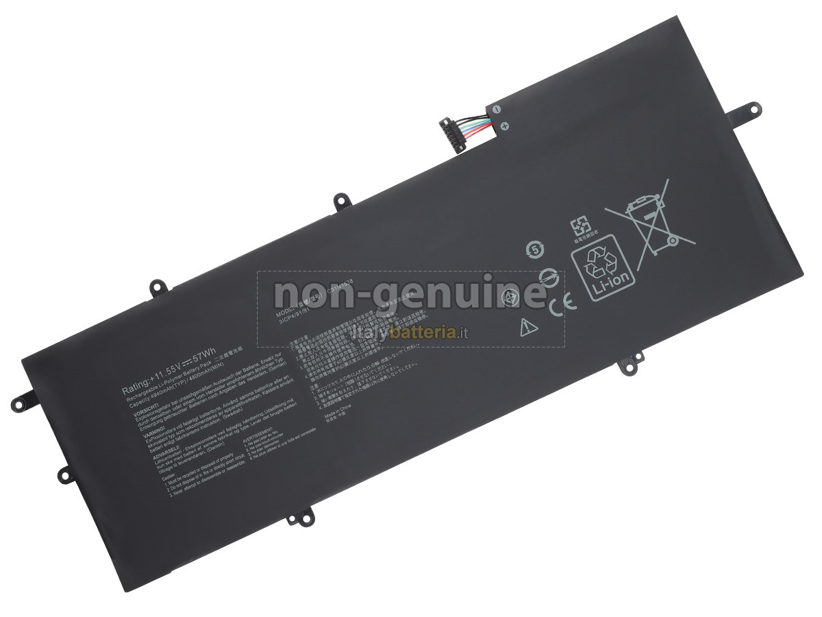 Batteria per portatile Asus ZenBook Q324UA