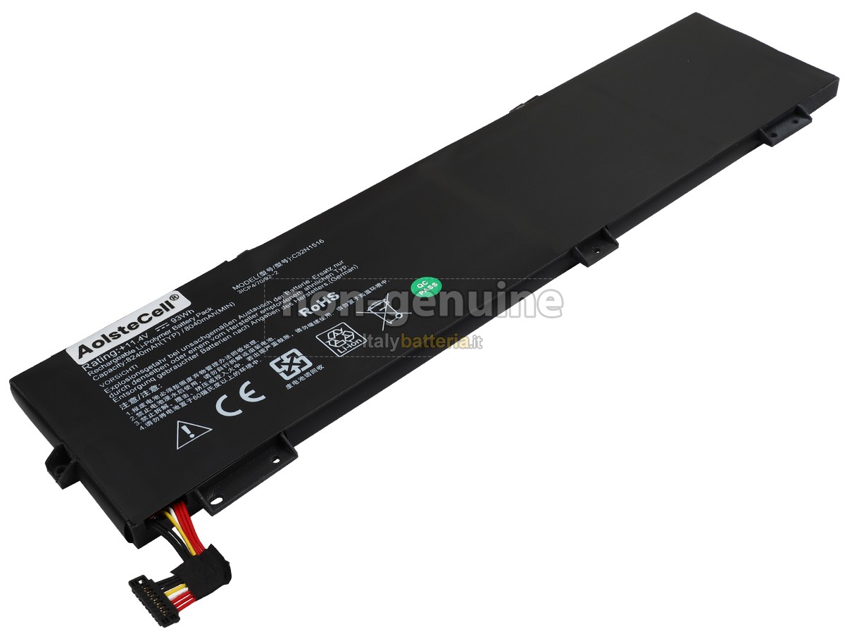 Batteria per Asus Rog G701VI-XB78K
