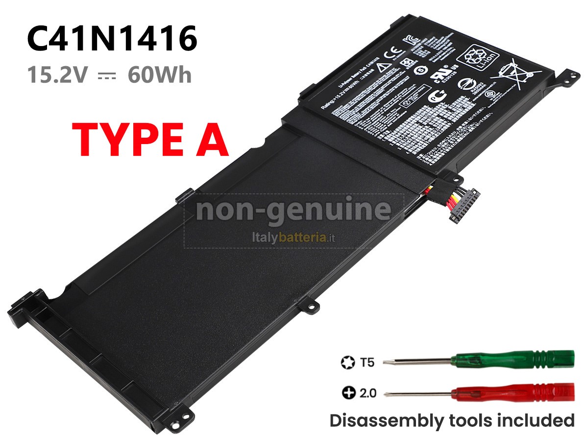 Batteria per Asus Rog G501JW-C292