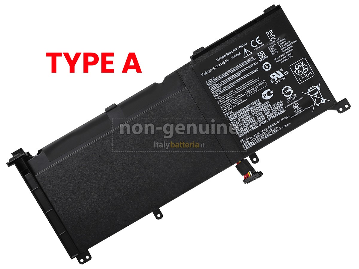 Batteria per Asus Rog G501JW-C292