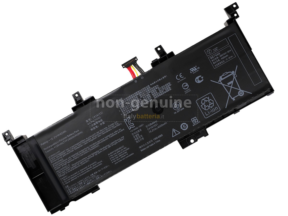 Batteria per portatile Asus GL502VY-FI063T