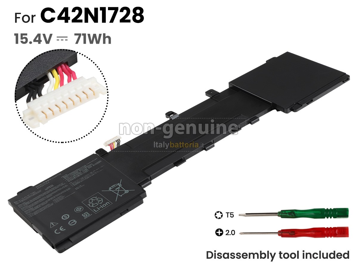 Batteria per portatile Asus C42N1728
