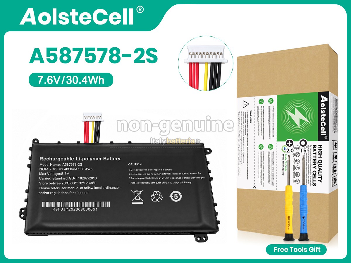 Batteria AXIOO A587578-2S