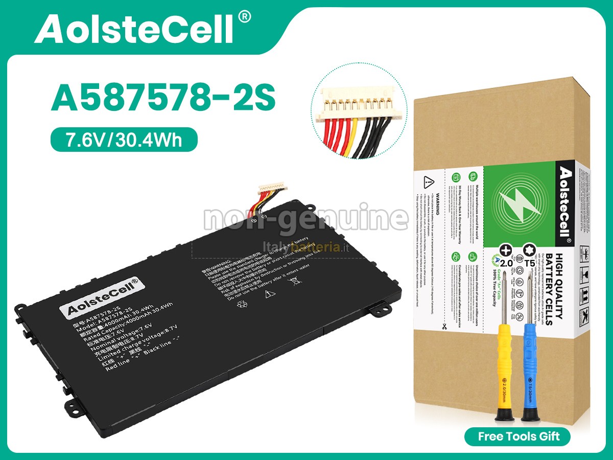 Batteria AXIOO A587578-2S