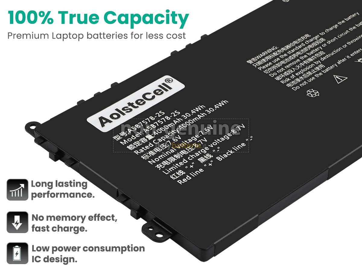 Batteria AXIOO A587578-2S