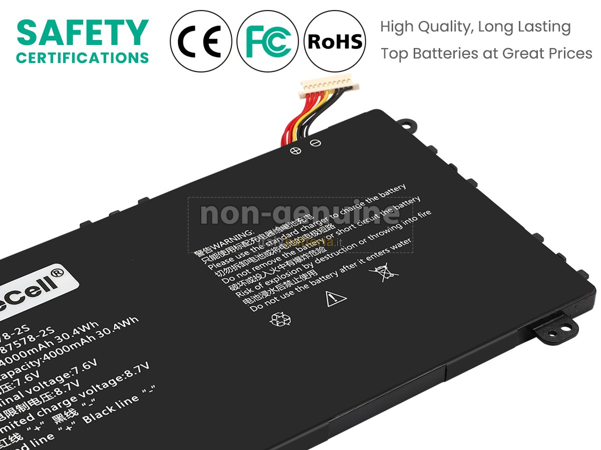 Batteria AXIOO A587578-2S