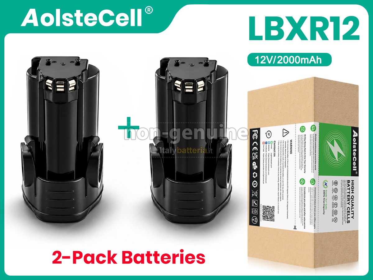 Batteria Black Decker 12V LBXR12