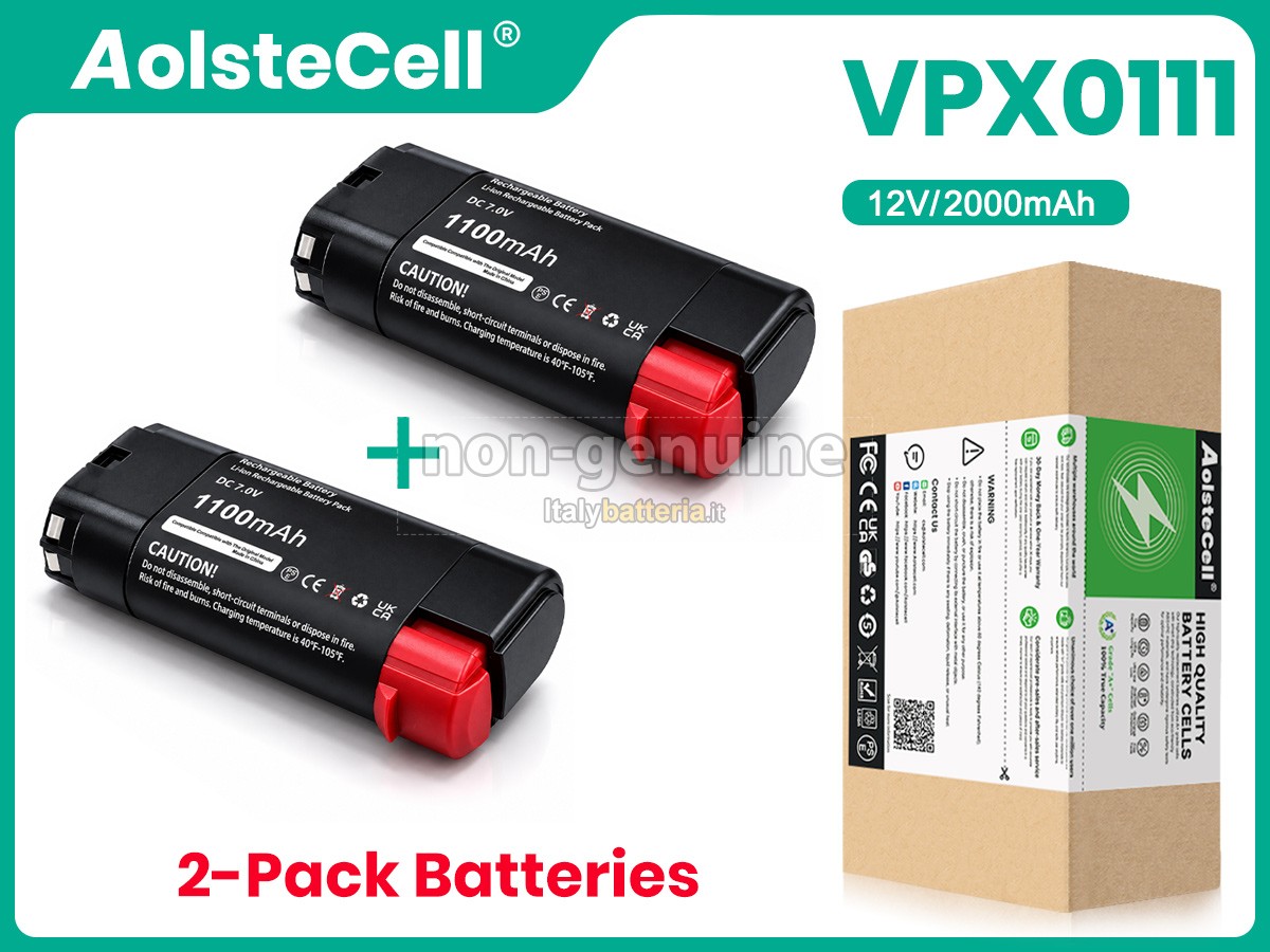 Batteria Black Decker VPX1212X