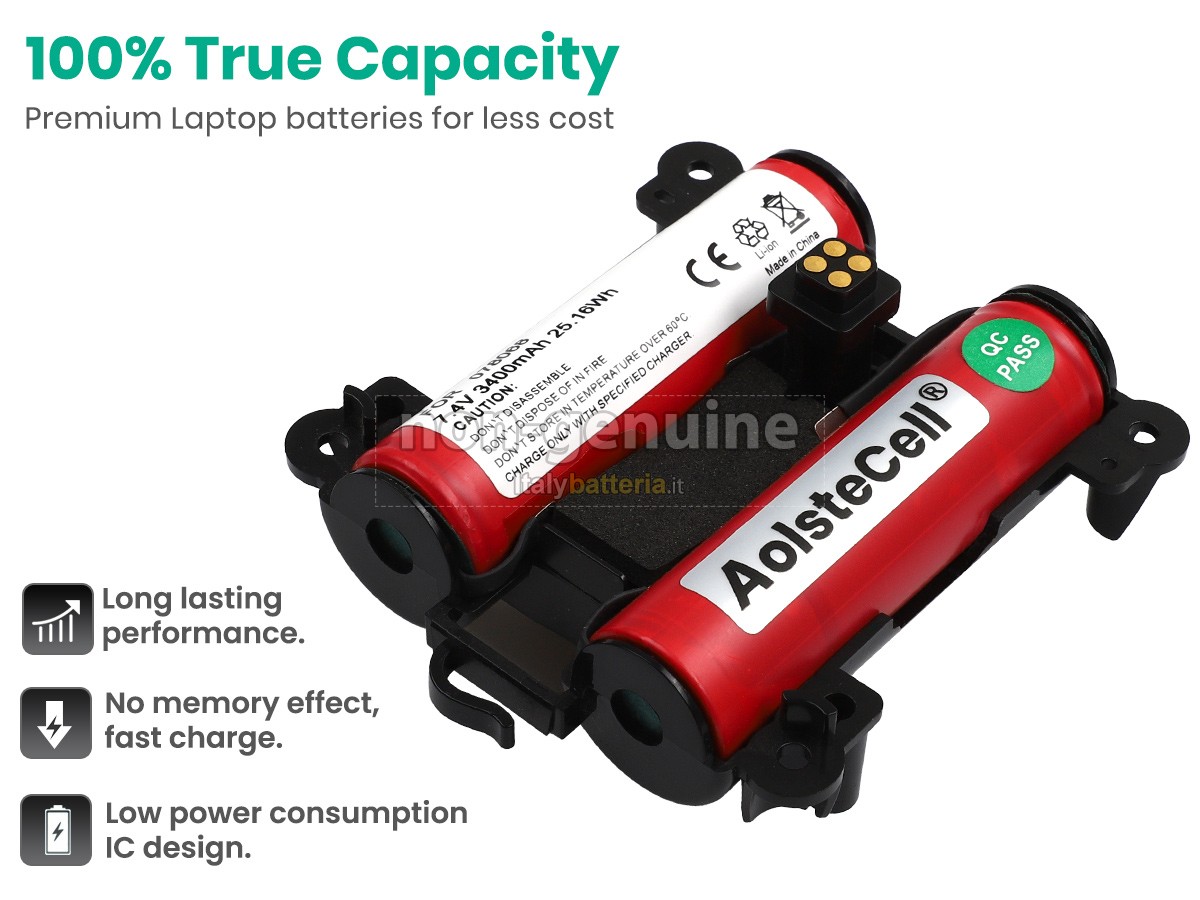 Batteria per Bose SOUNDLINK REVOLVE+ II