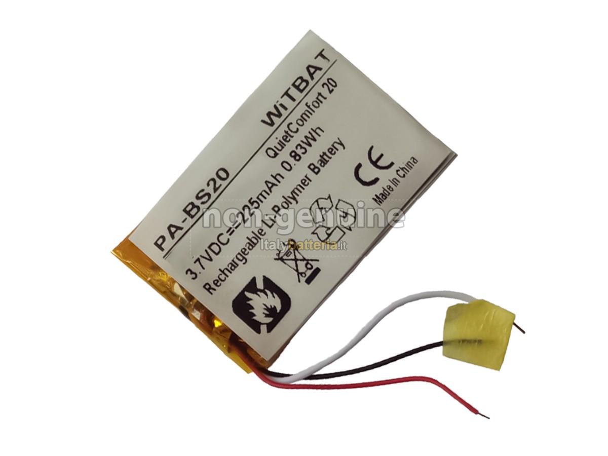 Batteria per Bose QUIETCOMFORT 20