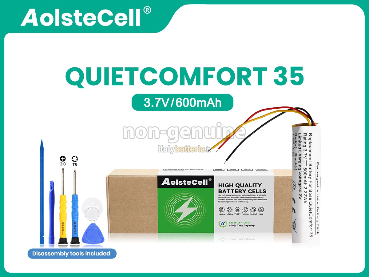 Batteria per Bose QUIETCOMFORT 35 II