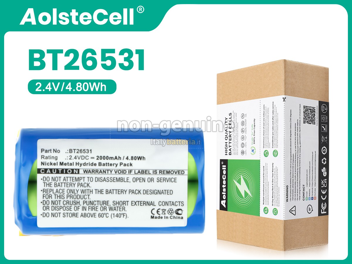 Batteria per BrandTech ACCU-JET PIPETTE CONTROLLERS