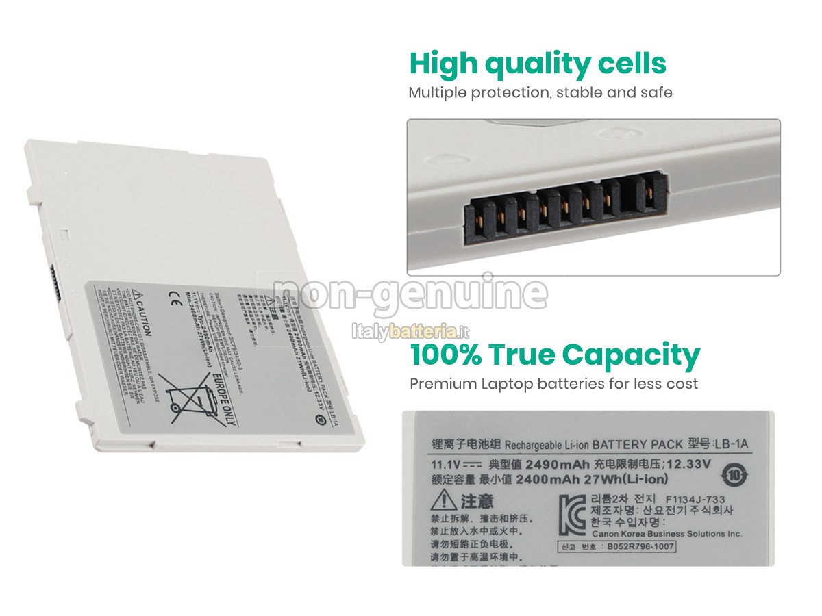 Batteria per Canon CXDI-70C