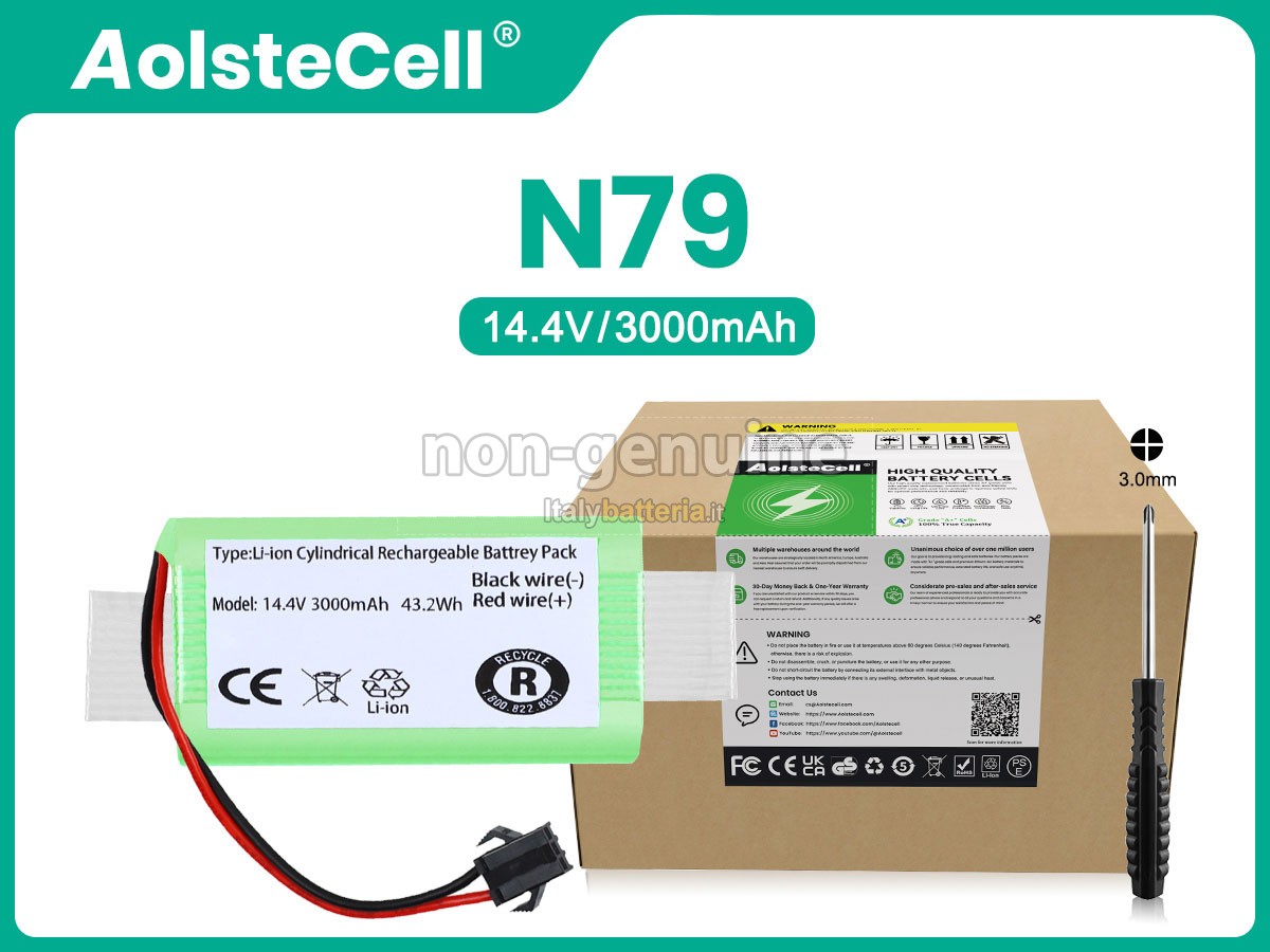 Batteria per Cecotec CMICR18650F8M7-4S1P