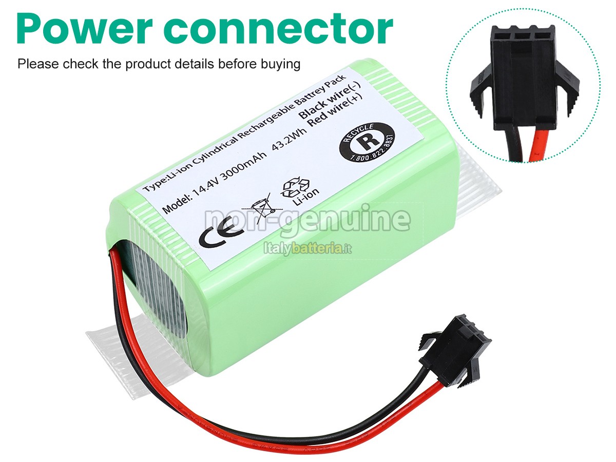 Batteria per Cecotec CMICR18650F8M7-4S1P