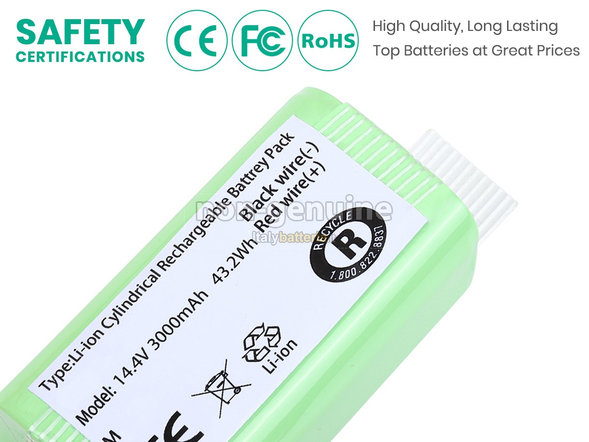 Batteria per Cecotec CMICR18650F8M7-4S1P