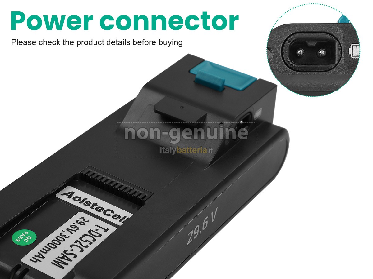 Batteria per Cecotec ROCKSTAR 900 ULTIMATE