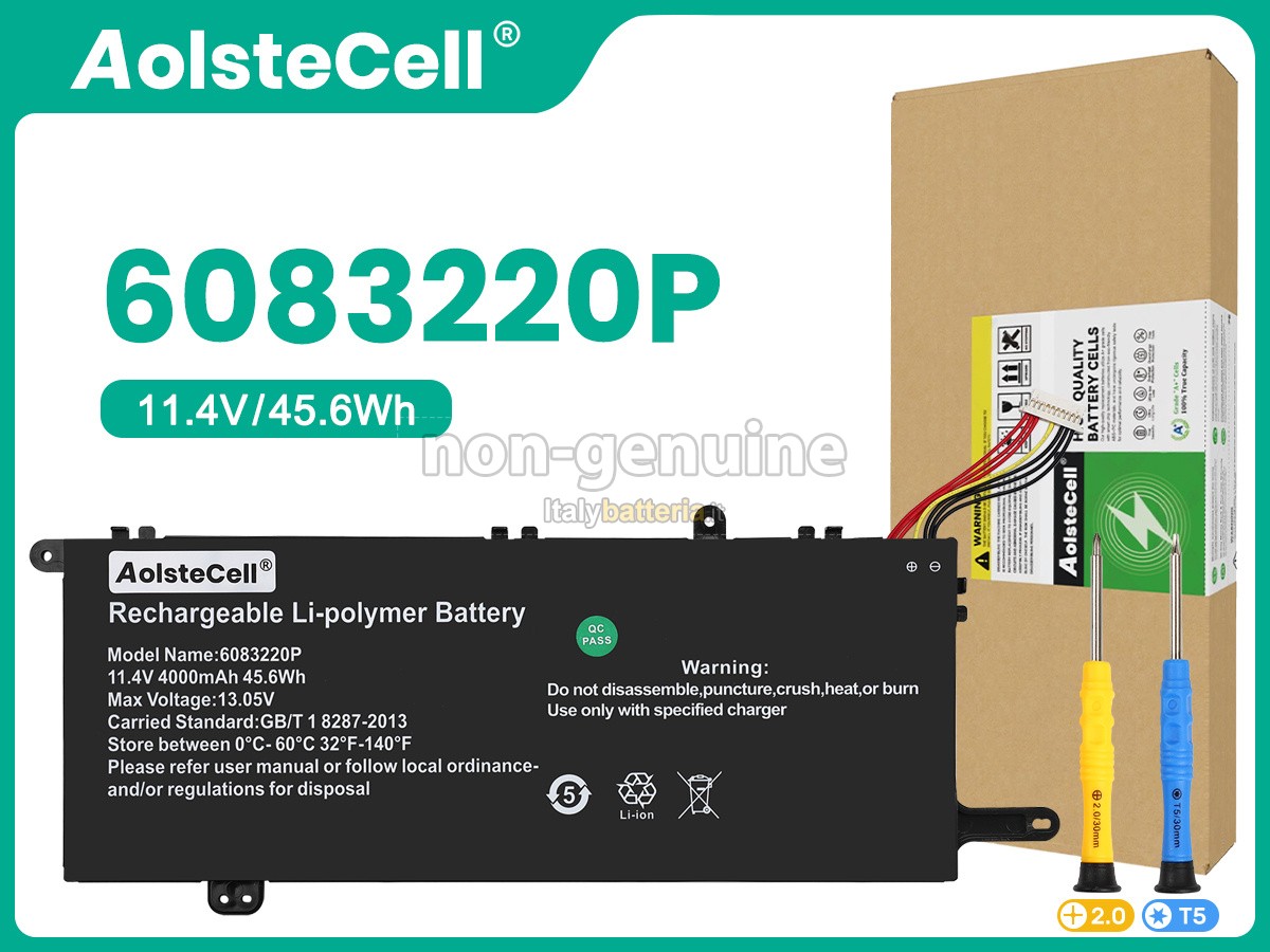 Batteria per CHUWI 6083215P