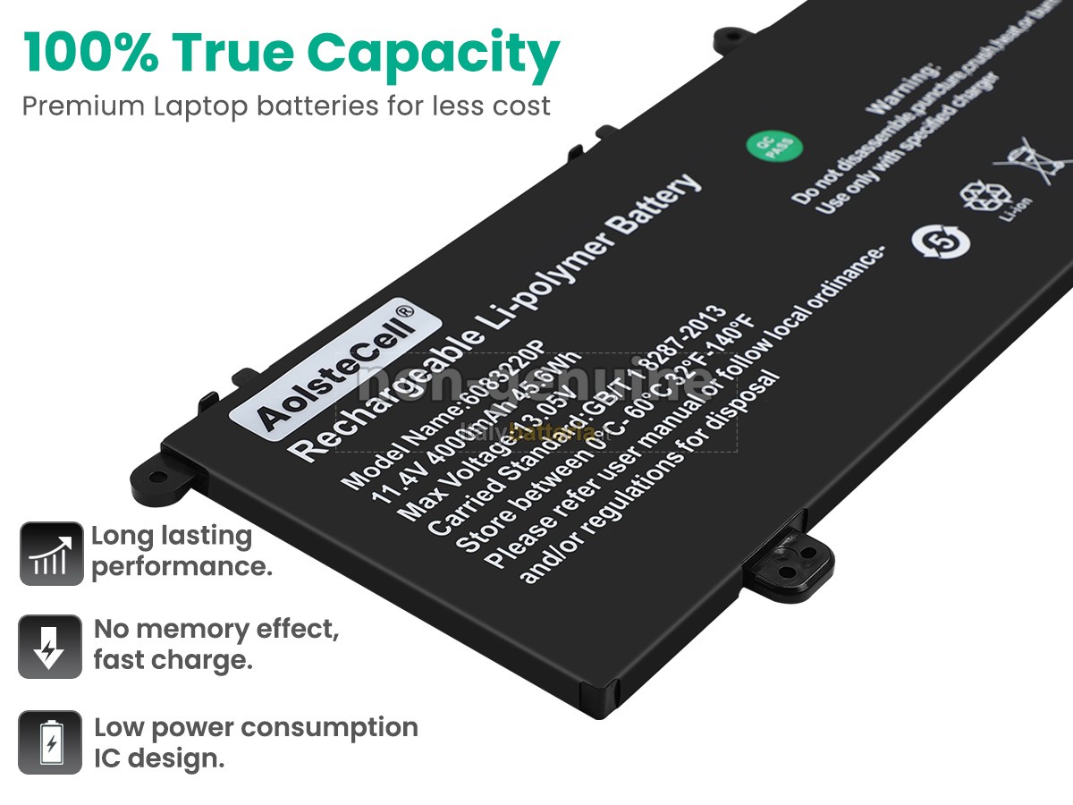 Batteria per CHUWI 6083215P