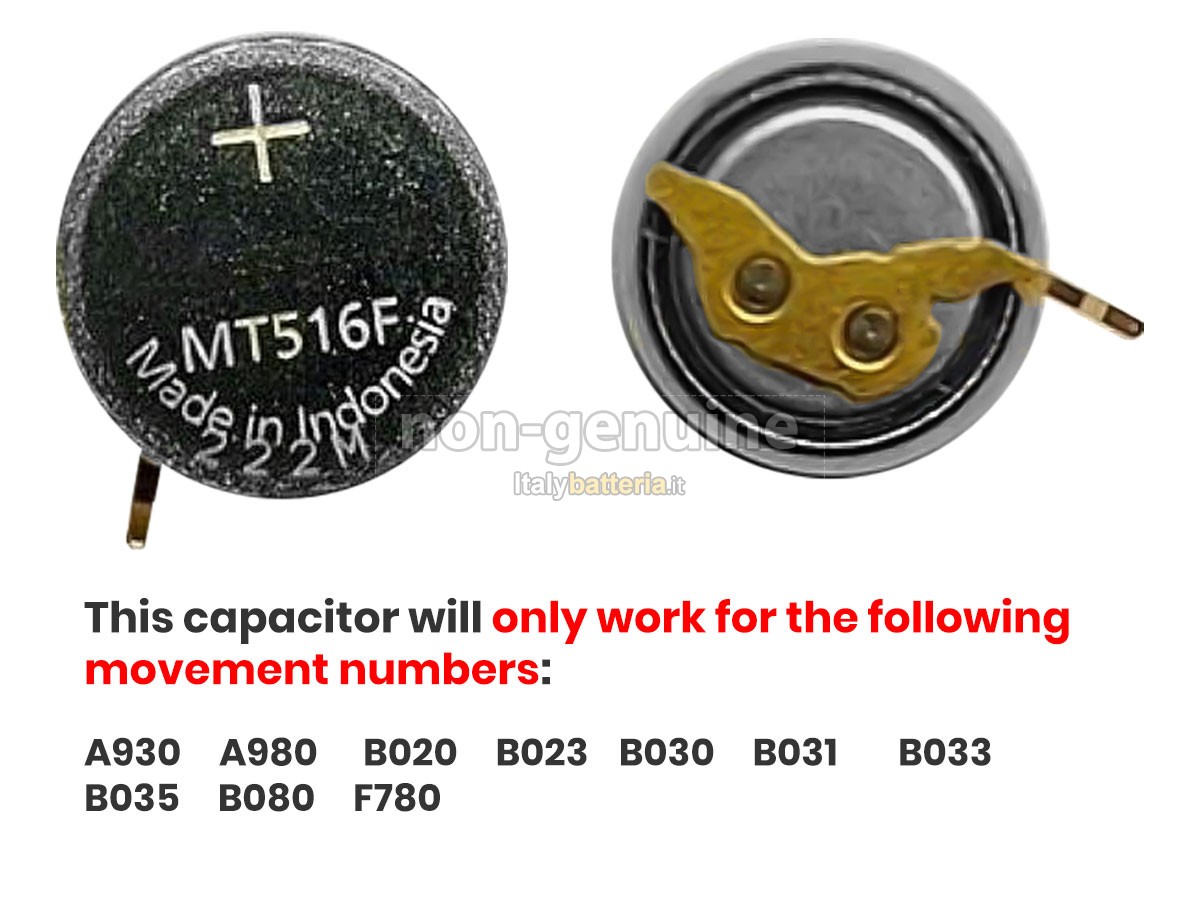 Batteria per CITIZEN B036