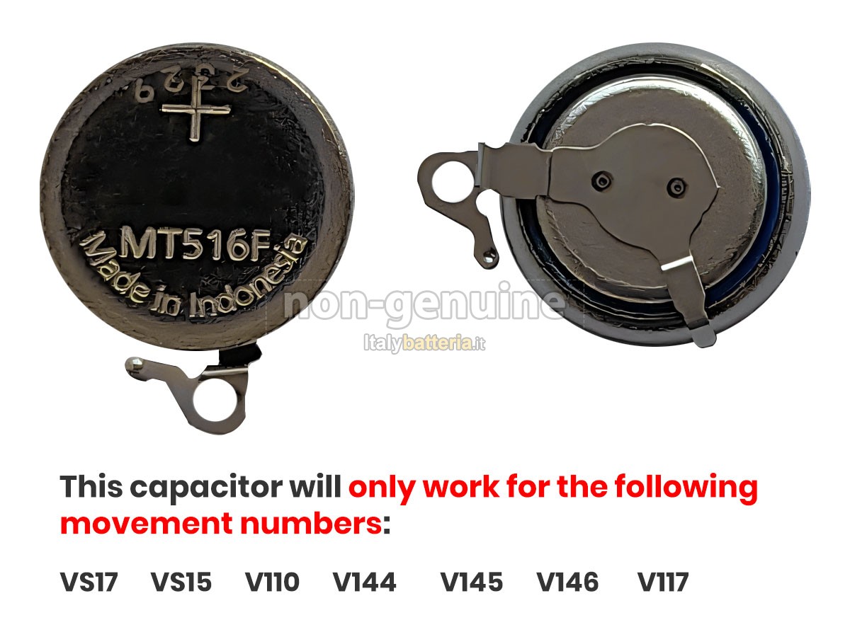Batteria per CITIZEN VS17