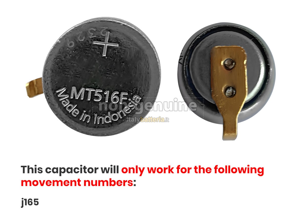 Batteria per CITIZEN 295-7630