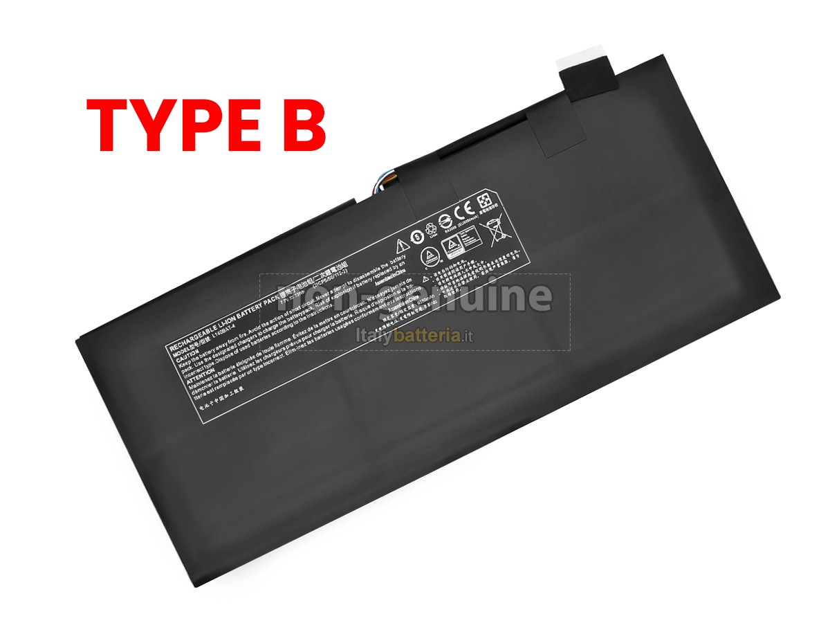 Batteria per Clevo 6-87-L140S-72B01