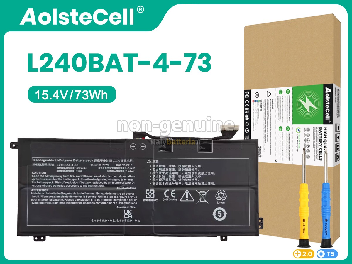 Batteria Clevo 6-87-L240S-74B00