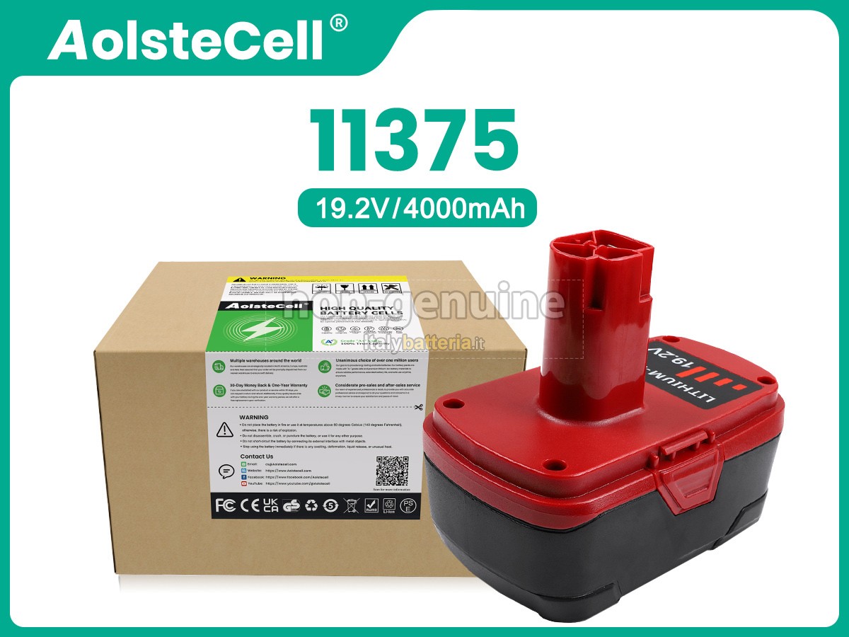 Batteria per Craftsman 11376