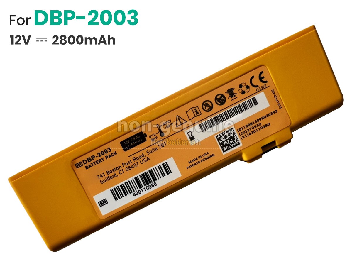 Batteria per Defibtech DCF-2003