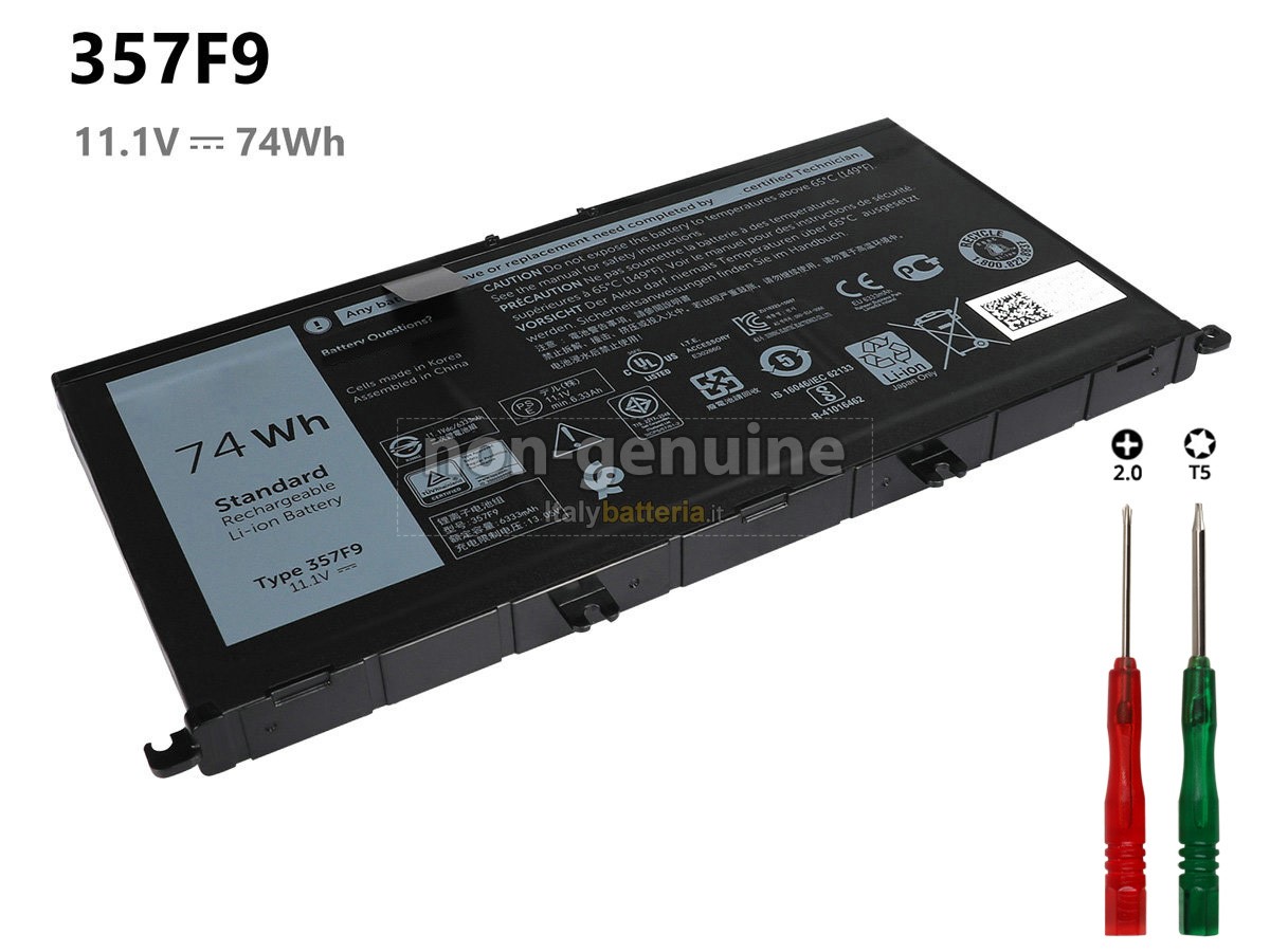 Batteria per portatile Dell Inspiron 15(7559)