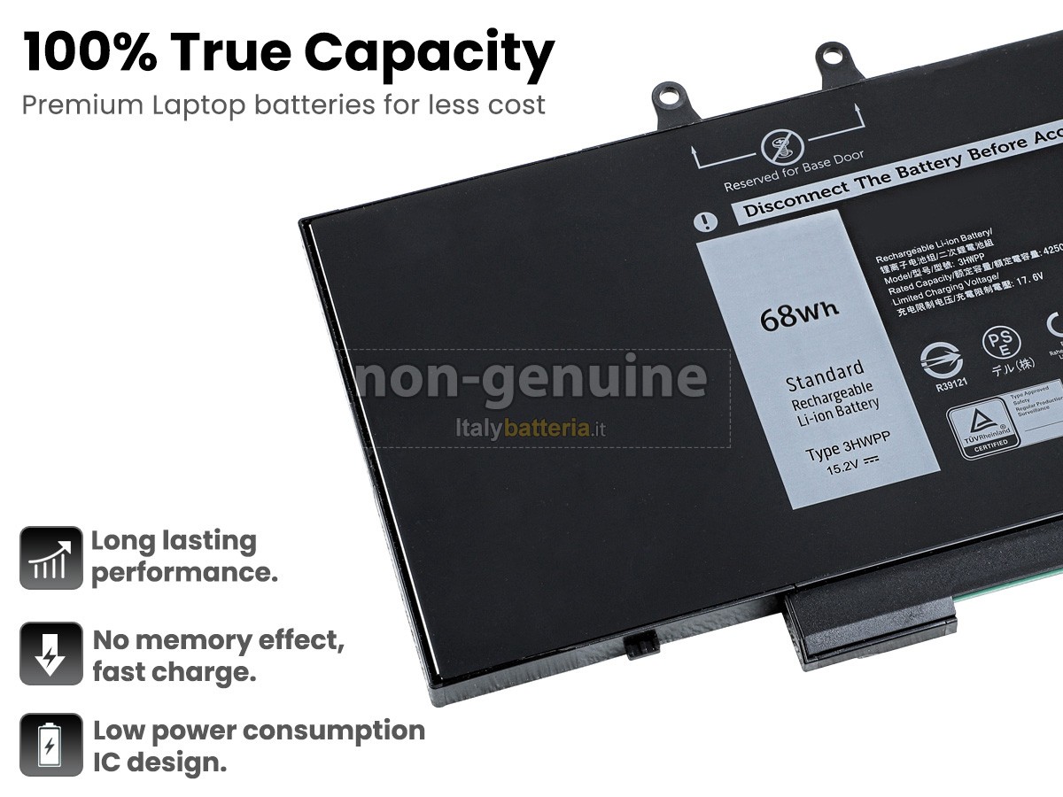 Batteria per Dell Latitude 5501