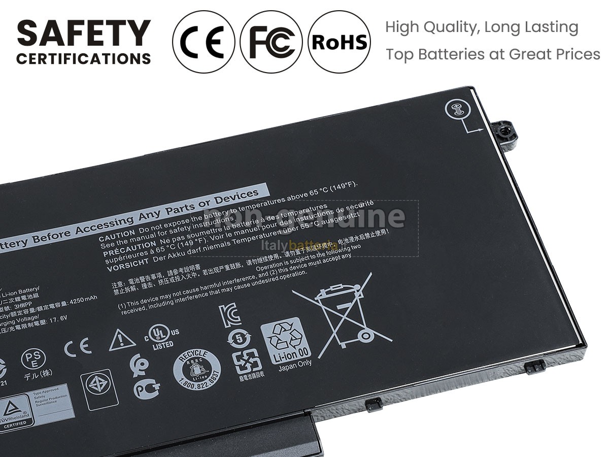 Batteria per Dell Latitude 5501