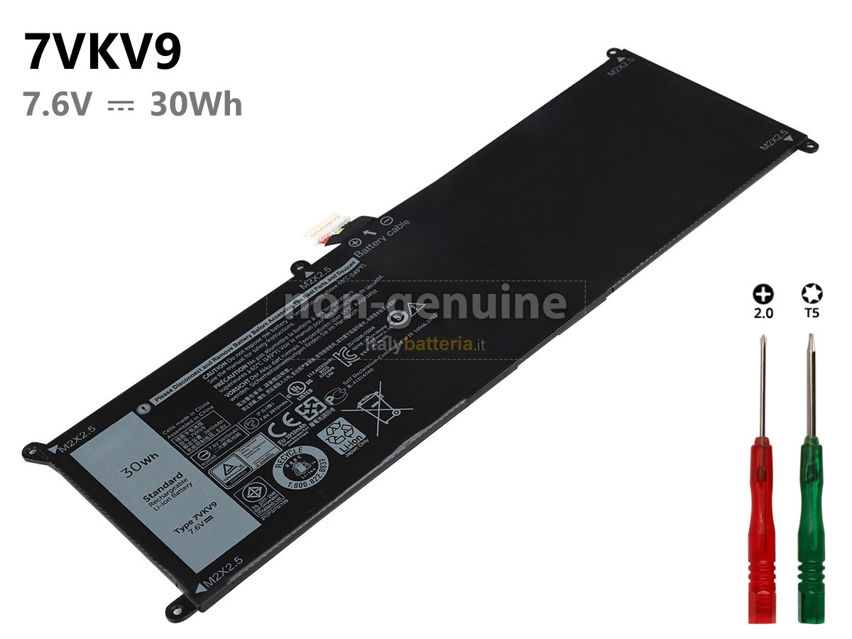 Batteria per portatile Dell Latitude 12 E7275