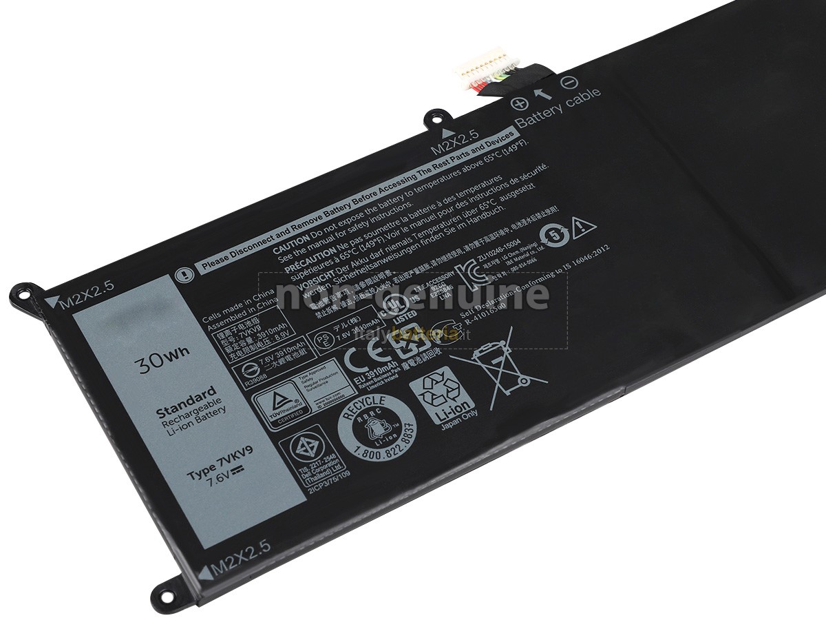 Batteria per portatile Dell Latitude 12 E7275