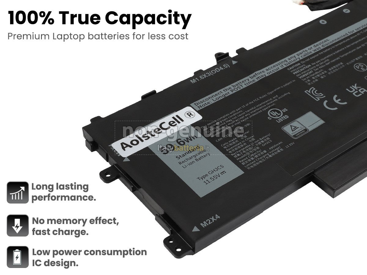 Batteria per portatile Dell P142G