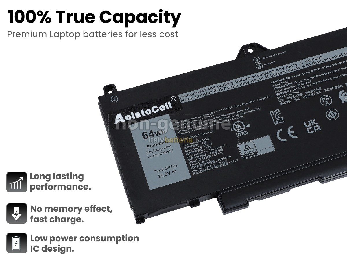 Batteria per Dell Latitude 5431