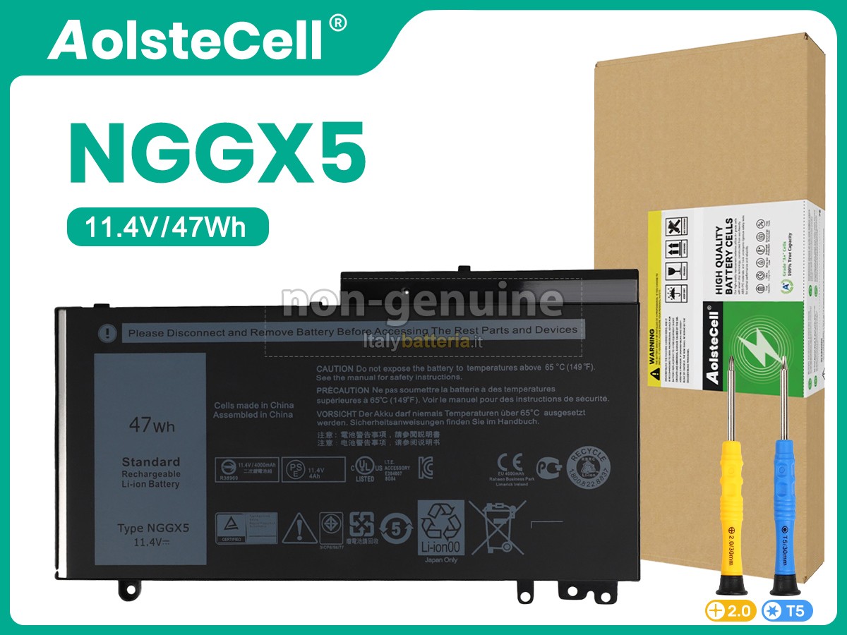 Batteria per Dell NGGX5