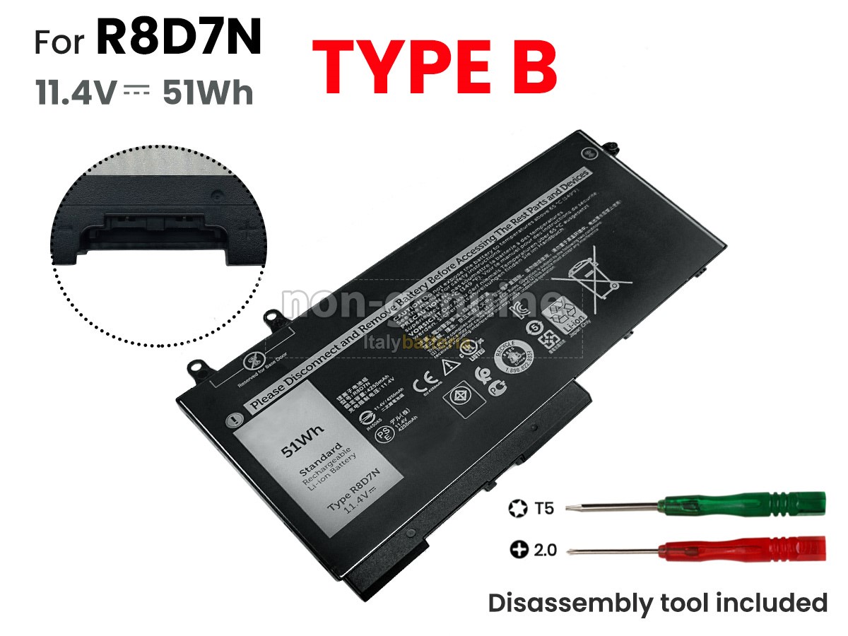 Batteria per Dell Precision 3540 Mobile WorkStation
