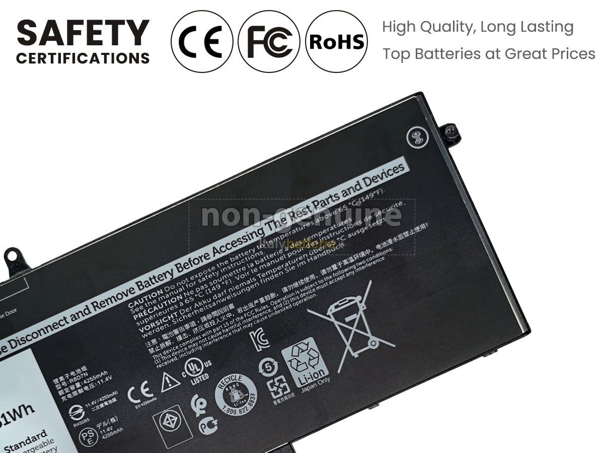 Batteria per Dell Precision 3540 Mobile WorkStation
