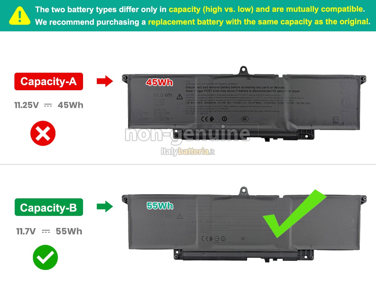 Batteria Dell 2CVPR