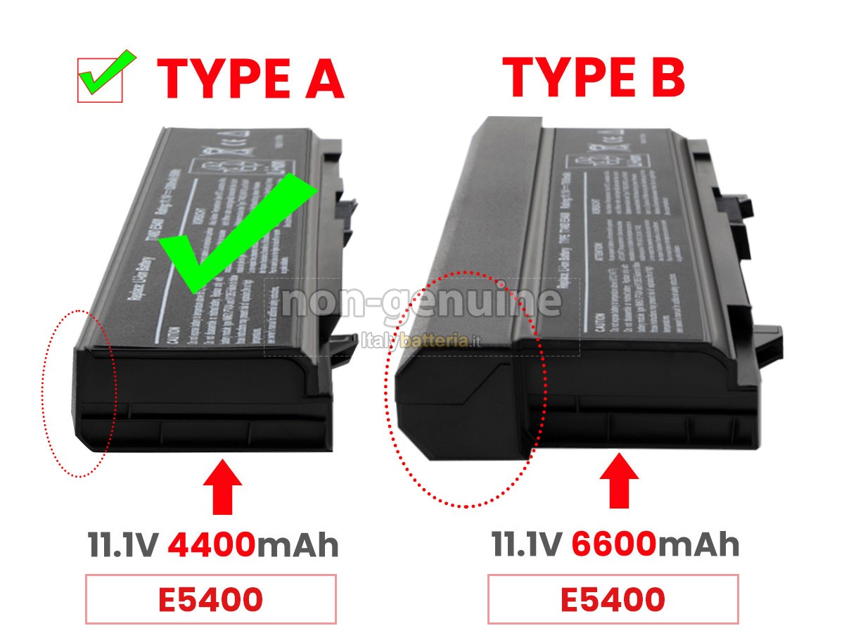 Batteria per Dell Latitude E5500