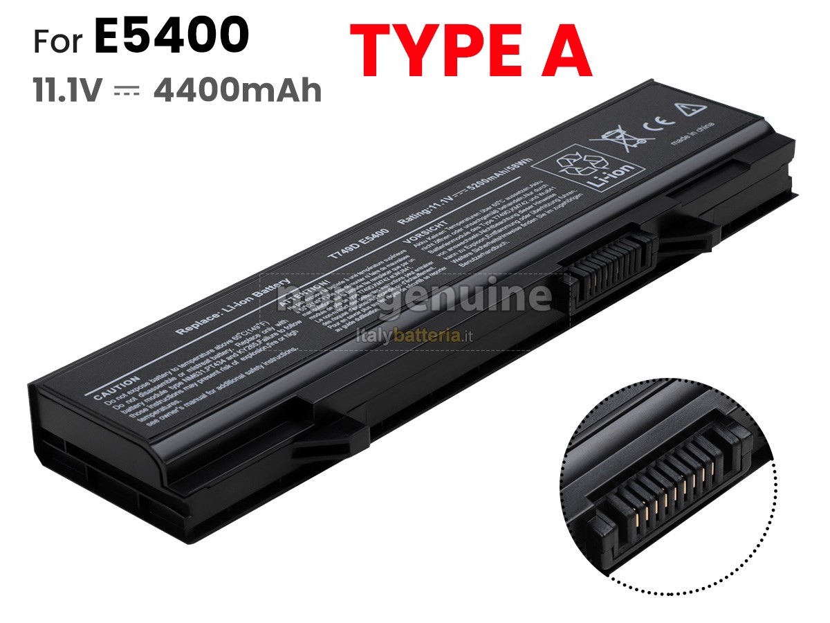 Batteria per Dell Latitude E5500